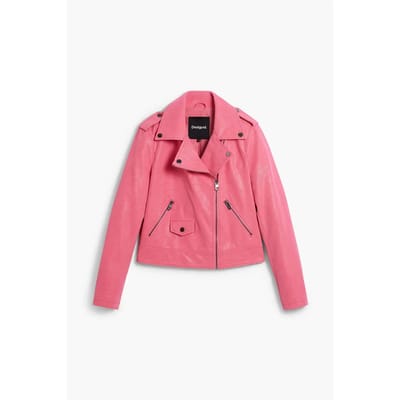 Leren jas voor vrouwen Desigual Lolly