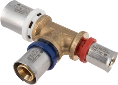 BONFIX Alu-pers verloop T-stuk 25 x 20 x 16 mm 1st.