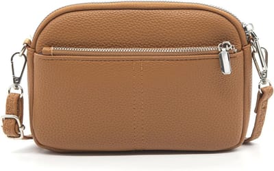 Stijlvolle Vegan Leren Crossbody Tas voor Vrouwen met Verstelbare Schouderband - Ideaal voor Reizen, Winkelen en Dagelijks Gebruik