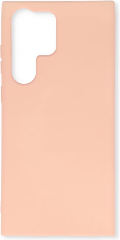 TPU/Siliconen Back Cover hoesje - Geschikt voor Samsung Galaxy S22 Ultra / S23 Ultra - Zalm
