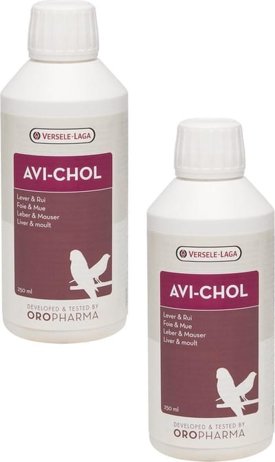 Versele-Laga Oropharma Avi-Chol Rui En Lever - Vogelsupplement - 2 x 250 ml