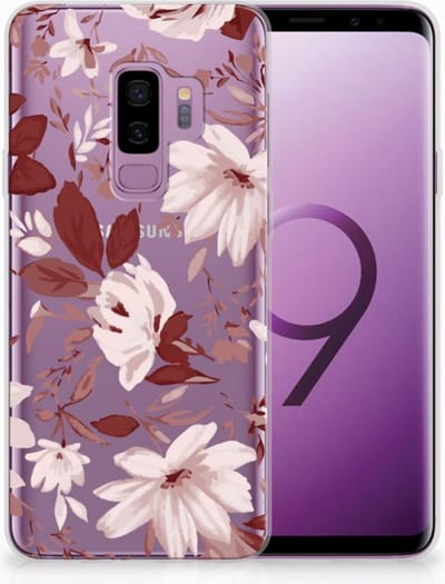 Hoesje maken Samsung Galaxy S9 Plus Watercolor Flowers