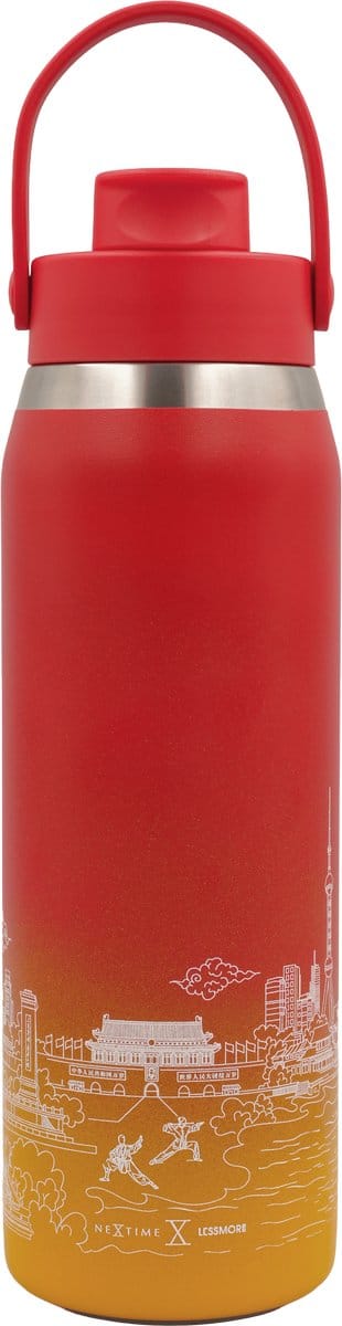 Thermische fles 710ml (24oz)-95% gerecycled roestvrij staal - Fire Dragon 'Skyline Bottle CHN 24'