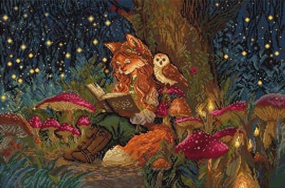 Borduurpakket LETI 9979 - Enchanted Grove - Betoverde Bos - Leti Stitch