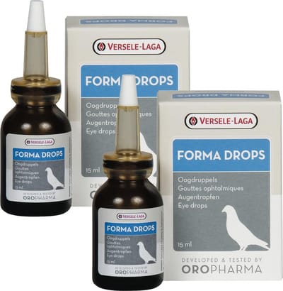 Versele-Laga Oropharma Forma Drops Oogdruppels - Duivensupplement - 2 x 15 ml