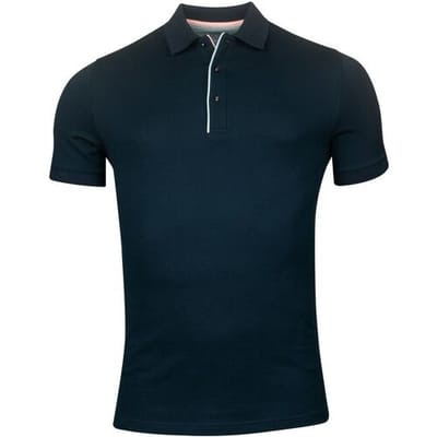 Giordano Polo Torino Two-Ply Supima Cotton Piqué Donker Blauw / male