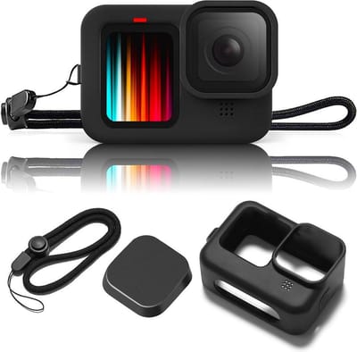 GoPro beschermhoes siliconen - Geschikt voor GoPro Hero 9,10,11,12 en 13 - Zwart