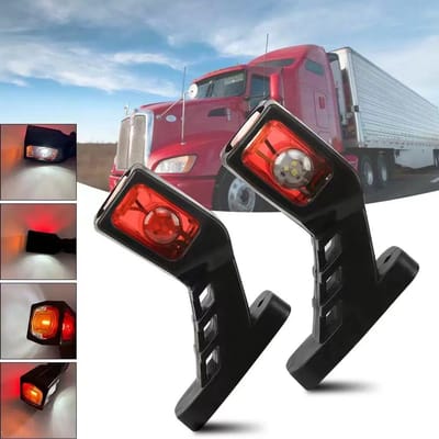LED-zijlichten voor trailers, zijlichten voor vrachtwagens, markeringslichten, richtingaanwijzers, zijlichten, LED-verlichting, scheepssignaallichten