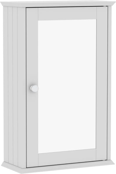 SCH® Spiegelkast Badkamer - Spiegelkast - Wit - ‎34cm x 15cm x 53cm