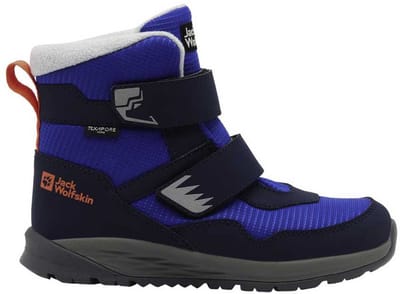 Jack Wolfskin Polar Bear-b Texapore Mid Vc Sneeuwlaarzen Blauw EU 31 Jongens,Meisjes