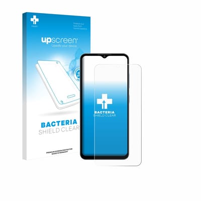 upscreen - Screenprotector voor Oukitel C5 6,52" - Folie Beschermfolie transparant antibacterieel