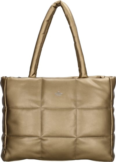 Charm London Manchester Shopper - Crossbody Schoudertas - Laptoptas 15,6 inch - Gold Bronze