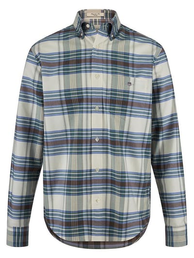 Overhemd Regular Fit Van GANT wit