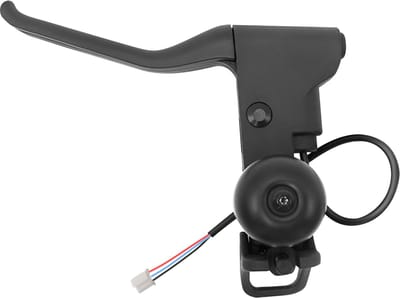 Xiaomi, Linker remhendel voor Xiaomi Scooter 4 Pro Max Original met bel, Zwart