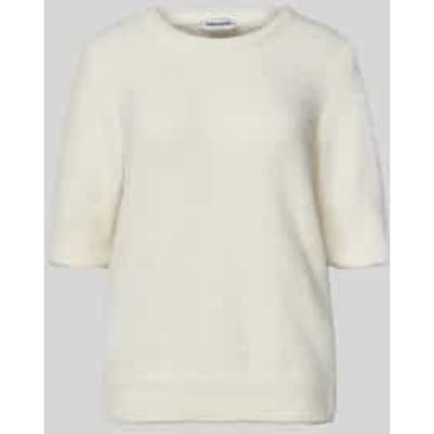 Gebreid shirt met ronde hals