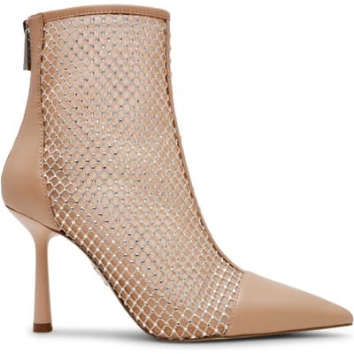 Steve Madden Arlette Booties Tan Mesh Taglia: 37 | Stivali Outlet | Donna