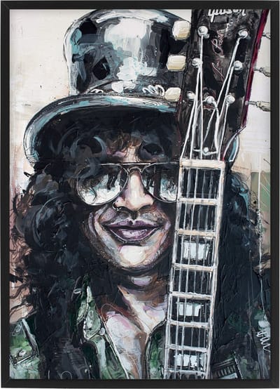 Slash print 30,6x43 cm (A3) *ingelijst & gesigneerd