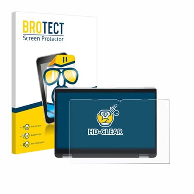 BROTECT - Screenprotector voor Dell Latitude 5350 2-in-1 - Folie Beschermfolie transparant