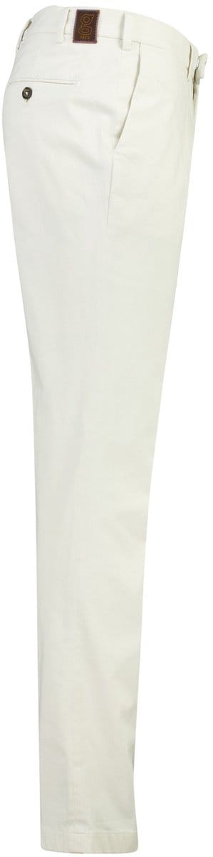Gardeur Broek Tybalt Smooth Satine Weave Soft Touch Finest Cotton Licht Beige / male
