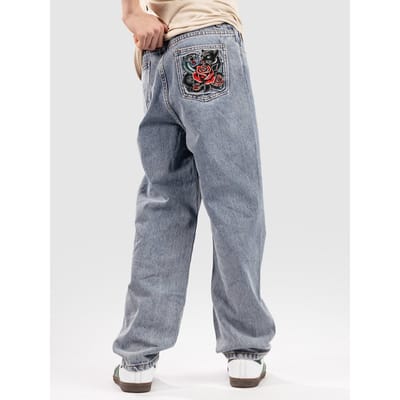 Blue Tomato Panther Vintage Baggy Kids Jeans blauw
