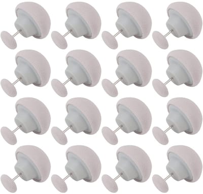 Dailygoods- Lakenclip 16 Stuks - Bevestigingsclip - Dekbedovertrek - Quilt Fixator - Paddestoelvormig - Lichtgewicht Kunststof - Dekbedclip