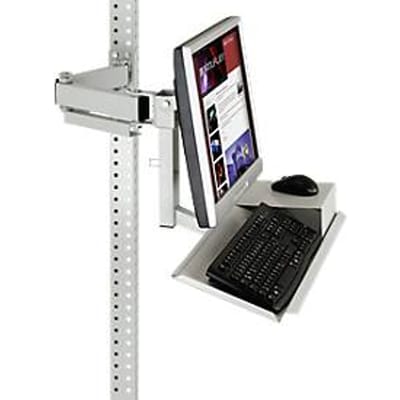 Packpool monitorhouder, Toetsenbord en muishouder, 15–24" monitoren, VESA 100 mm
