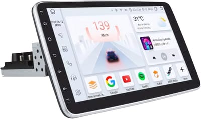 Autoradio met bluetooth - Carplay - Voor Universele 1 Din Auto - Geschikt voor Apple en Android - Stereo - Navigatie - Navigatiesysteem auto - 6GB 64GB