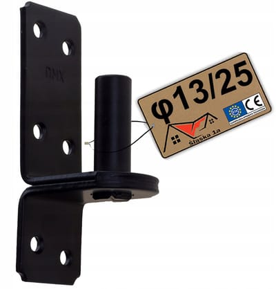 Domax Zwarte Scharnierpen 104x35mm voor Deuren en Poorten