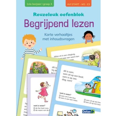 Reuzeleuk Oefenblok Begrijpend Lezen / 1 Ste Leerjaar/ Groep 3 - ZNU