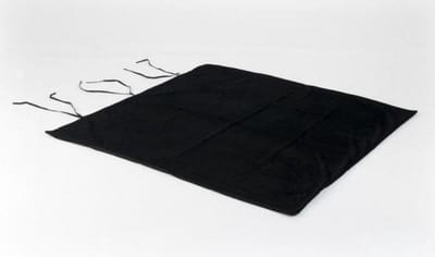Foulard / auto kleed bonfire zwart