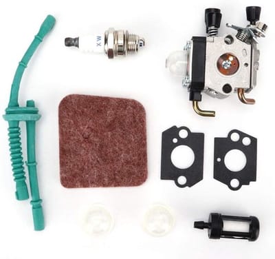 Carburateur Set voor Tuingereedschap - Vervangingskit voor FS38, FS45, FS46, FS55, KM55, HL45, FS55C, FS55R en FS55RC - Ideaal voor Grasmaaiers en Tuinmachines
