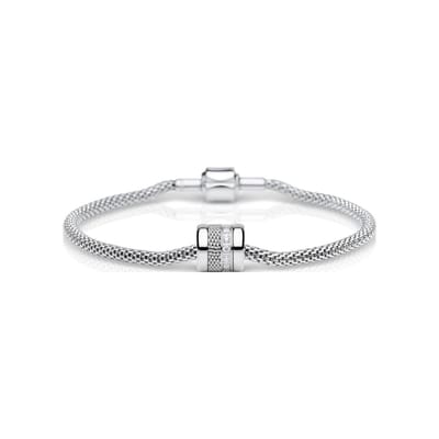 Bering RS Zirkoon Dames 21 Zilver 32011483
