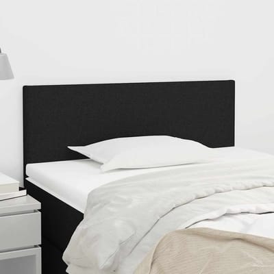 vidaXL - Hoofdbord - 100x5x78/88 - cm - stof - zwart