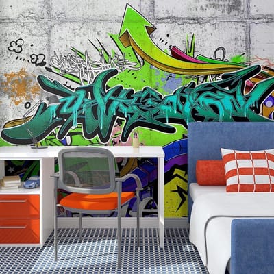 Fotobehang – Behangpapier - Fotobehang - Colours of a City 100x70 - Artgeist