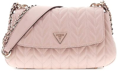 GUESS schoudertas Cheryl Convertible Xbody Flap Light Rose oud roze