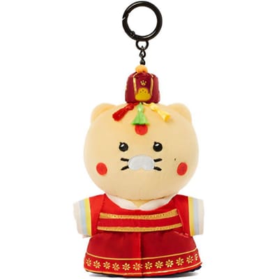 Prince Grand du 21ème Siècle X Kakao Friends Chunshik Hanbok Mariage Heeju Porte-clés Peluche Poupée Coréen Mignon Kawaii Porte-clés