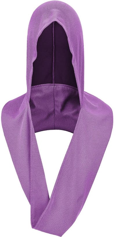 Verkoelende handdoek - Met capuchon - Sport en outdoor - Snelle verdamping - Unisex - Paars