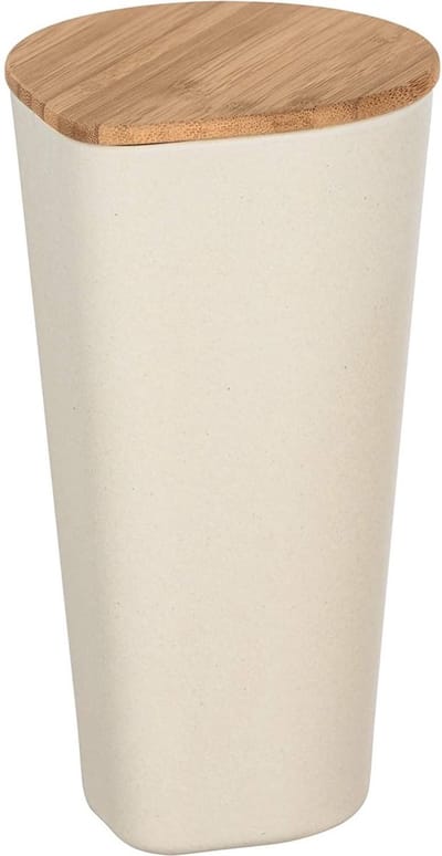 Wenko Opbergpot Derry 1 Liter Bamboe Beige/naturel