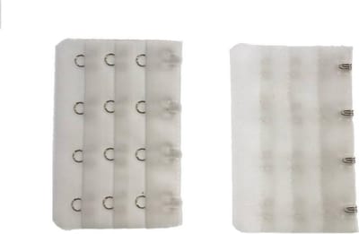 Beha verlengstuk - 4 Haaks - BH extender - Beha band verlengen - Universeel - Wit - Jonyx