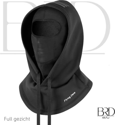 BRD® Winter | Biker Balaclava / Bivakmuts Zwart Full gezicht met Reflectoren - Motor fiets scooter bike helm