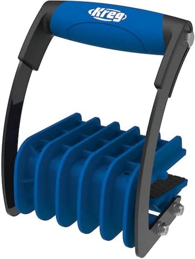 Paneeldrager - Plaatklem - Panelen Vervoeren - GripMaxx Antisliplaag - Tot 45 kg - Blauw