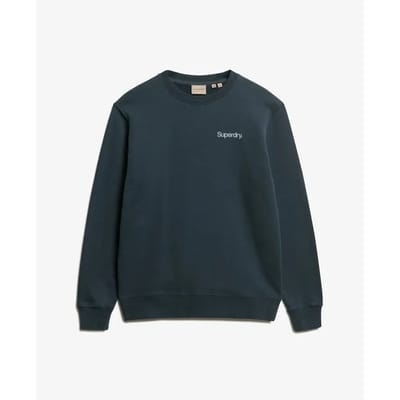 Superdry - Core Logo City sweatshirt met ronde hals en losse pasvorm - Heren - Truien