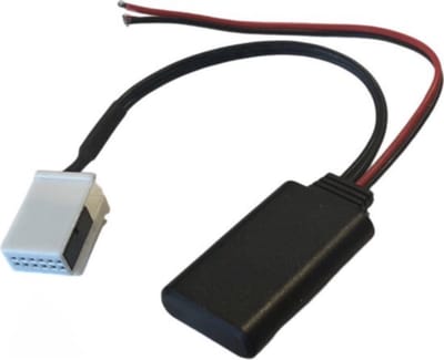 medj-Rns bluetooth adapter -aux 12-pin- geschikt voor volkswagen rns510 rns310 muziek streamen iphone samsung