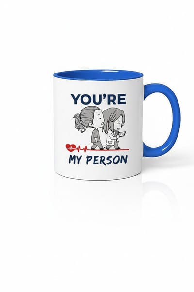 You're My Person Mok | Grey's Anatomy Fans | Meredith & Cristina Vriendschap Koffiemok