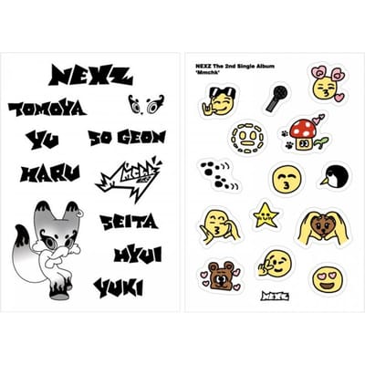 Jeu d'autocollants Nexz 07