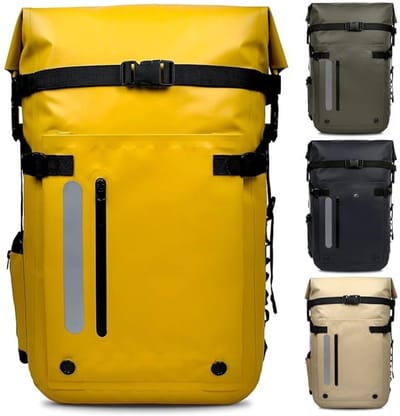 Famanu – Veelzijdige waterdichte waterdichte Dry Bag 20/30/45 l - met 3 buitenzakken - waterdichte comfortabele rugzak - strand - boot - kanoën - paddle - kajakken - wandelen - kamperen - vissen - motorfiets