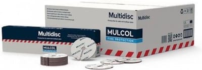 Brandwerende schijf Mulcol Multidisc p/s