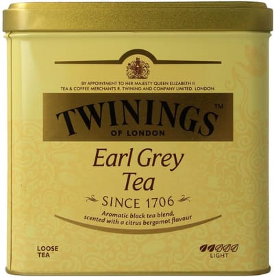 Twinings Earl Grey Thee Blik 500 gram XXL GROTE Verpakking