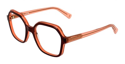 Longchamp LO2796 Transparent brown/red 53/19/140 WOMAN Brilmonturen