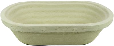 Rijsmandje Houtpulp Ovaal 26x15cm (500 tot 900 gram deeg)